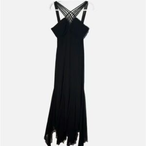 Exquisite black dress by S.L. Fashions size 12